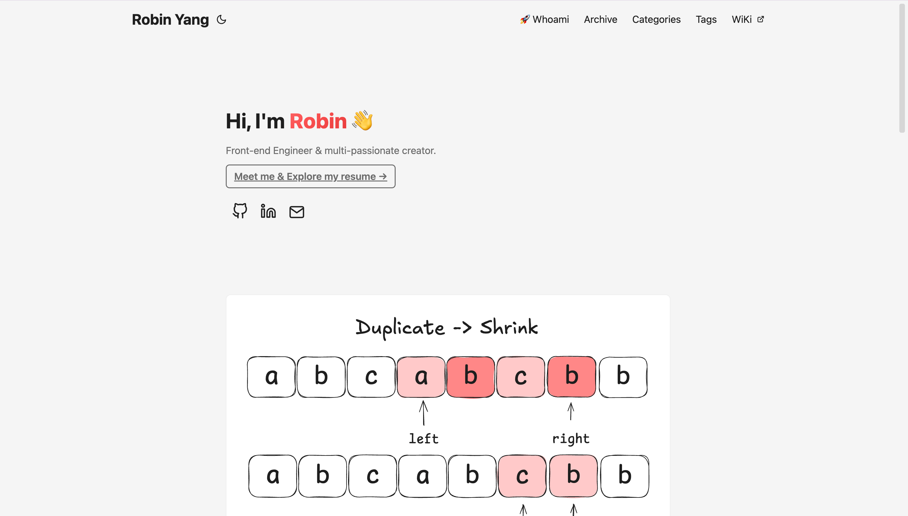 blog screenshot
